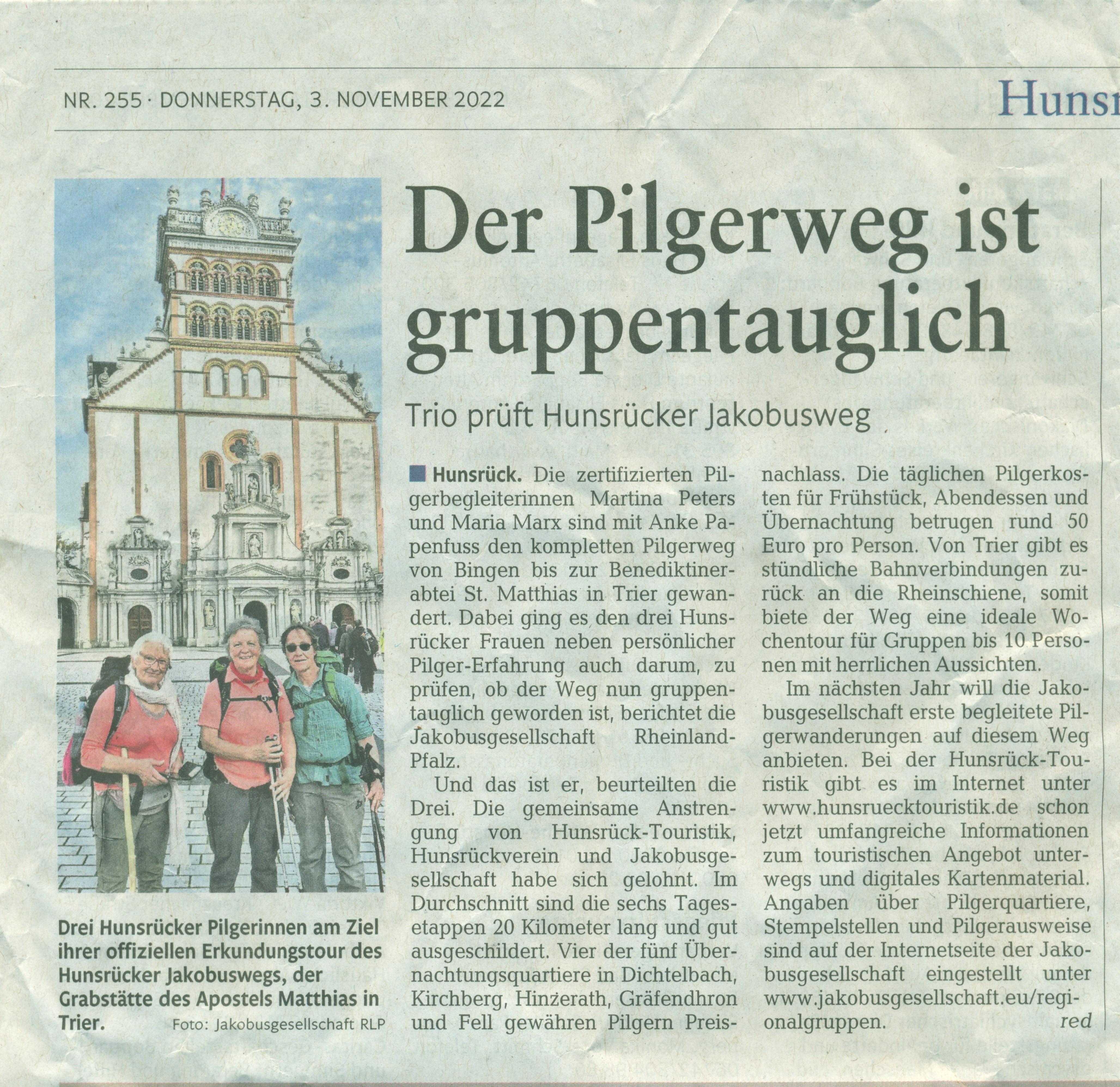 Rhein-Hunsrück-Zeitung 3.11.2022 S.17