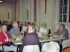 Abendessen mit Bernard Denner und Frau, am Kopfende