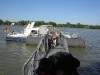 Wasserschutzpolizei auf Rhein nach Stabübergabe (Foto: Albert Dreis)