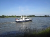 Wasserschutzpolizei mitten auf Rhein  (Foto: Albert Dreis)